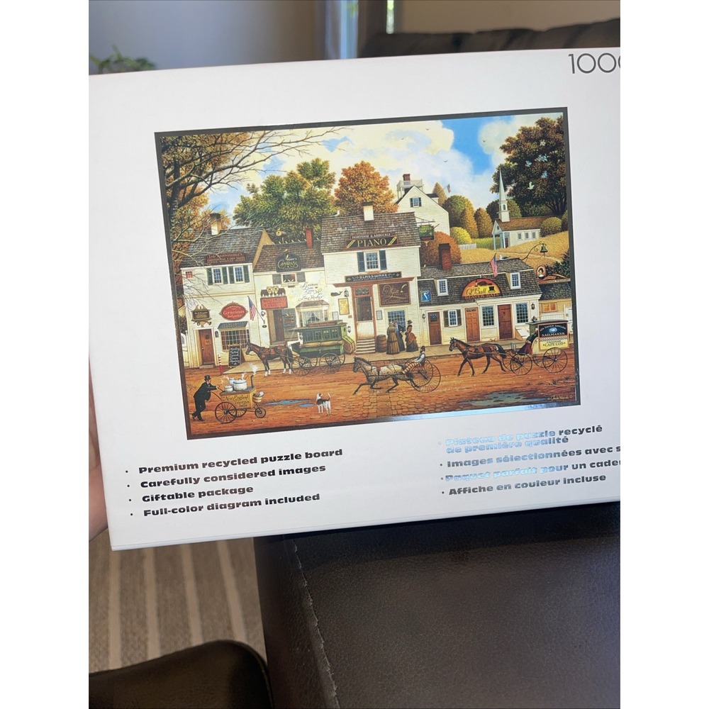 NEW Buffalo Charles Wysocki Silver Select OLDE CAPE COD Premium 1000 Pc Puzzle - Picture 5 of 5